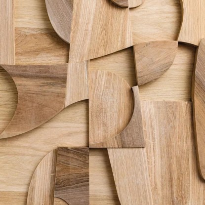 Marquetery Collection Reliefs Papier peint panoramique Caselio