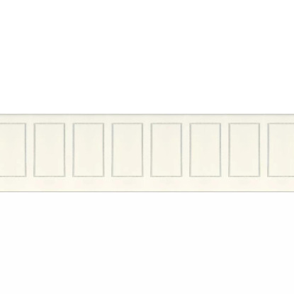 Moulding base blanc Collection Reliefs Papier peint panoramique Caselio