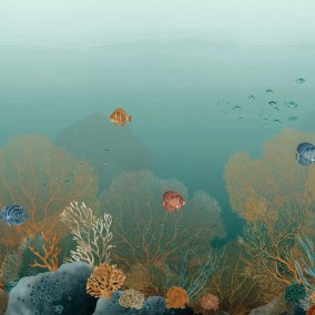 Polynésie Collection Panoramas 4 Papier peint panoramique Casamance