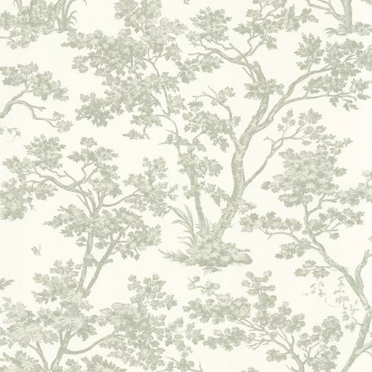 Arbre vert de gris Collection Les belles toiles de Jouy 2 Casadeco