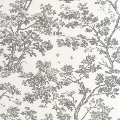 Arbre noir fusain Collection Les belles toiles de Jouy 2 Casadeco