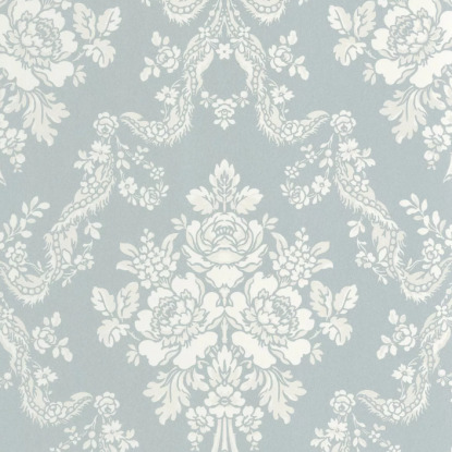 Bouquet Pompadour bleu doux Collection Les belles toiles de Jouy 2 Casadeco
