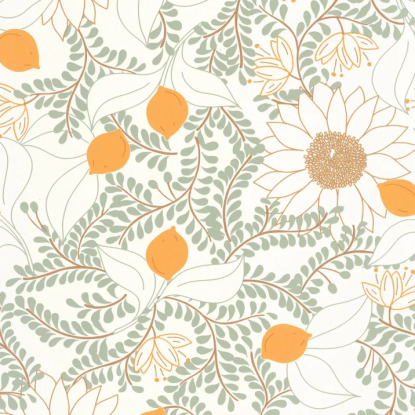 Sunflower vert d'eau Collection Kitchen box Caselio