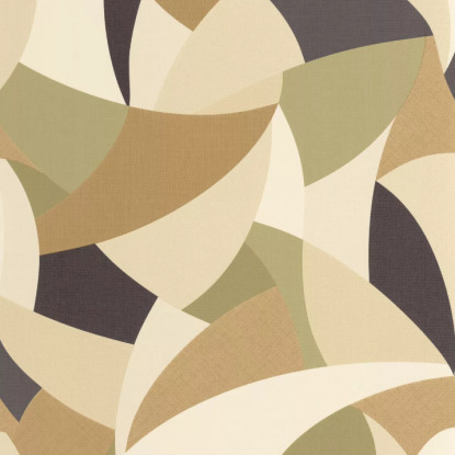 Concerto vert camel Collection Symphony Papier peint Caselio