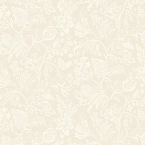 Pastel Collection Broderies Papier peint Casamance