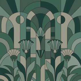 Eugénie Collection Maison Simeon Papier peint panoramique Caselio