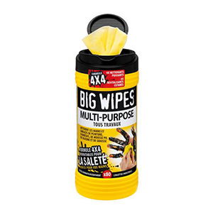 Lingettes Bigwipes tous travaux L'Outil Parfait