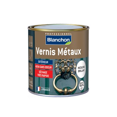 Vernis métaux brillant 0.5L Blanchon