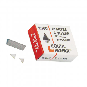 Boîte de 2000 pointes triangles 10 à 11 mm L'Outil Parfait
