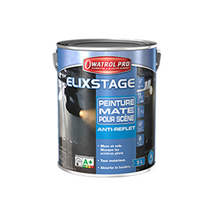 Elixstage peinture mate pour scène Owatrol