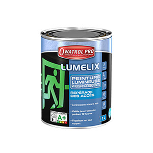 Lumelix peinture lumineuse phosphorescente Owatrol