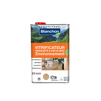 Vitrificateur parquet environnement satiné 1L Blanchon