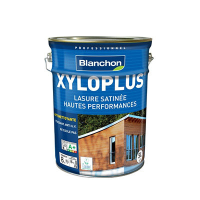 Lasure Xyloplus satinée chêne moyen 10L Blanchon