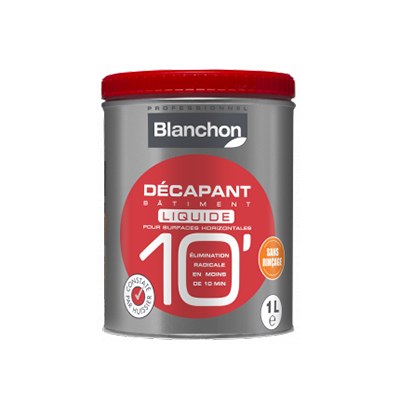 Décapant bâtiment 10 minutes liquide 1L Blanchon