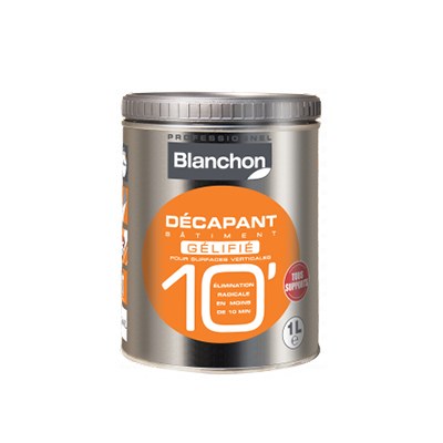 Décapant bâtiment 10 minutes gélifié 1L Blanchon