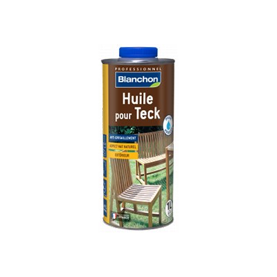 Huile pour teck 1L Blanchon