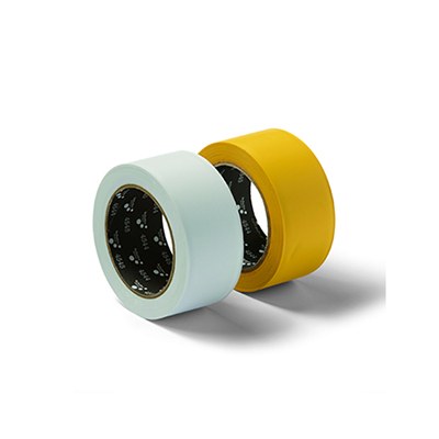 Adhésif rainuré et hydrofuge en PVC blanc 30 mm x 33 m Schuller Eh'klar