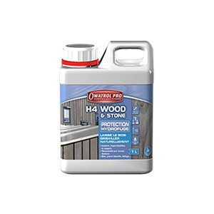 H4 Wood & Stone hydrofuge incolore imperméable 1L Owatrol