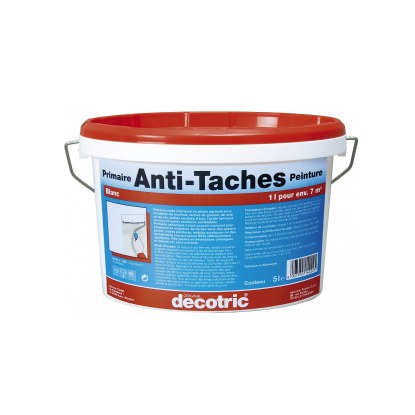 Primaire + Peinture Anti-Taches 5L Decotric