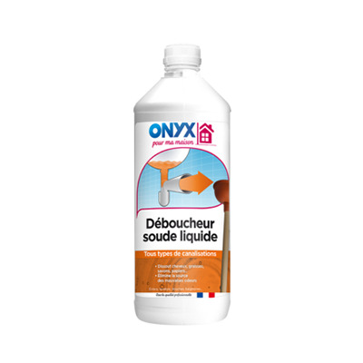 Déboucheur soude liquide 1L Onyx