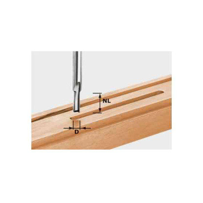 Fraise à rainurer HW S8 D3/6 Festool