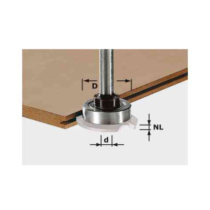 Broche porte-outil S8 1,5-5 KL28 Festool