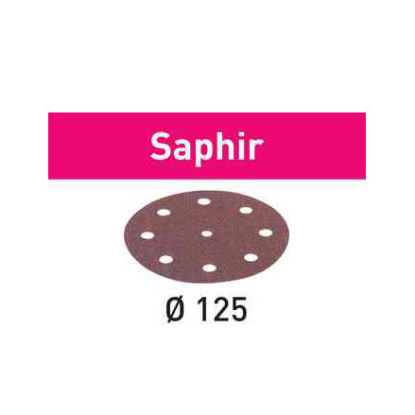 Abrasif Saphir STF D125/8 P24 SA/25 Festool