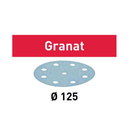 Abrasif Granat STF D125/8 P60 GR/10 Festool