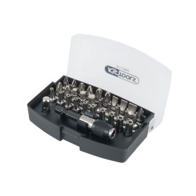 Mini coffret d'embouts de vissage et porte-embouts 1/4" 32 pièces KS Tools