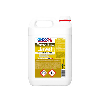 Extrait de javel 9,6% 5L Onyx