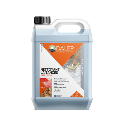 Nettoyant laitances de ciment prêt à l'emploi 5L Dalep