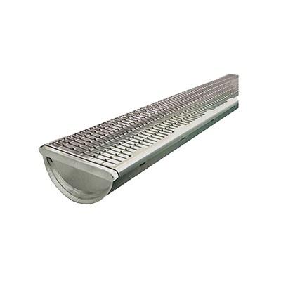 Stop feuilles grille 1m gris Dalep